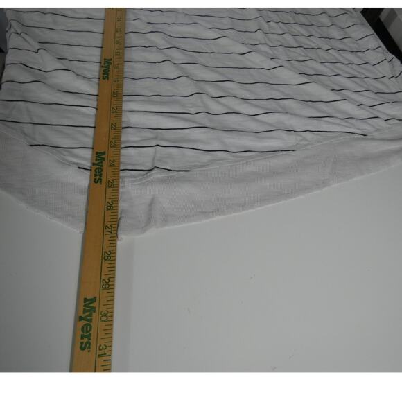 Westbound Woman 3X Striped Tunic Distressed Hem Casual - Picture 7 of 9